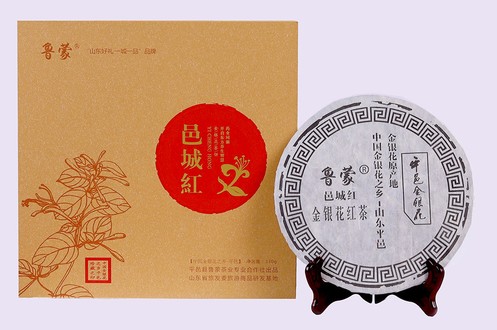 金银花红茶邑城红茶饼 金银花红茶邑城红茶饼